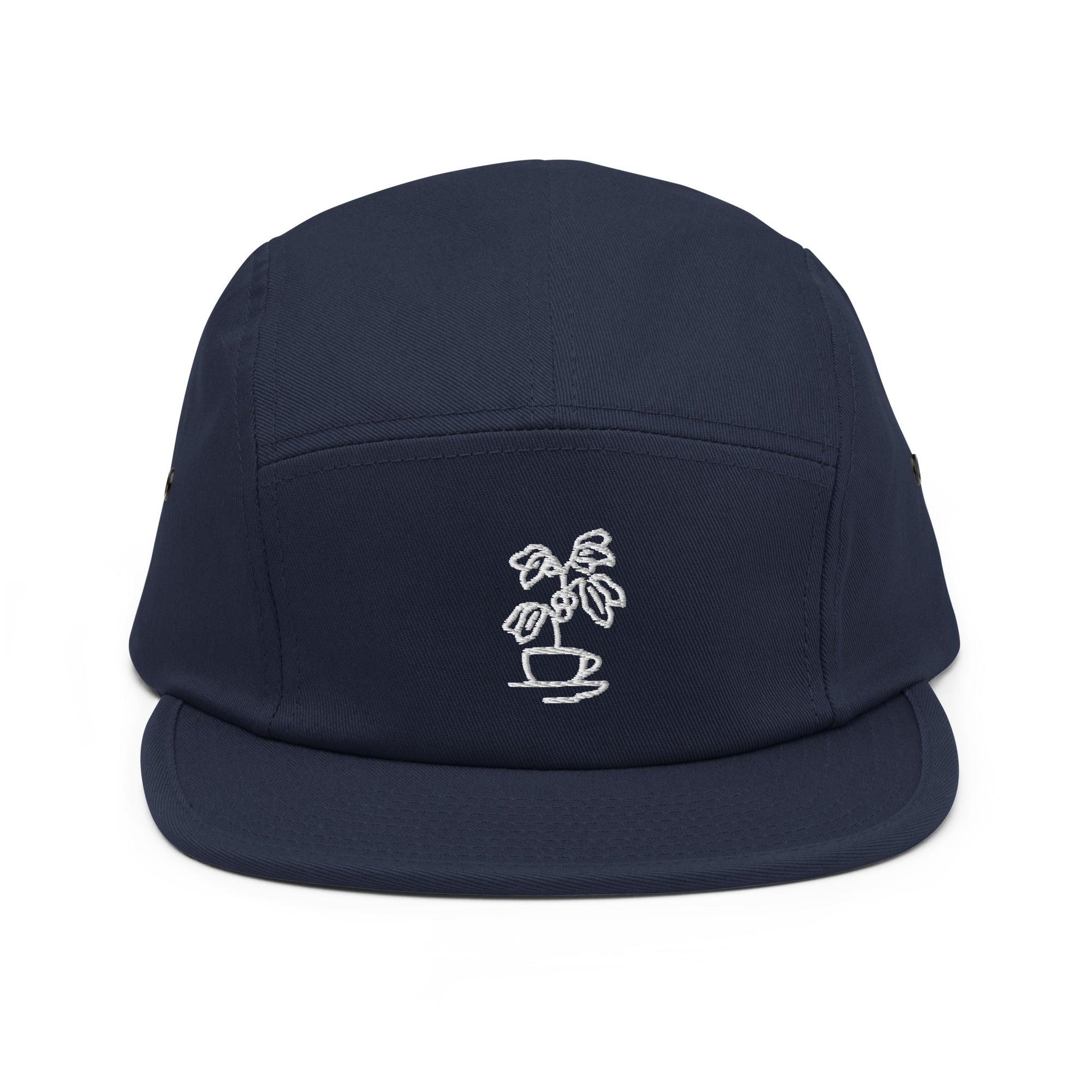 H+S x Jeerg = 5 Panel Hat – Hide + Seek Coffee